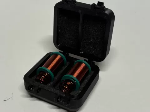 Mini Latch-Box with Desiccant Bay (26x46mm Slots)
