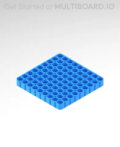 9x9 MU - MultiBoard Octagon Plate - 4x Ironing Stack