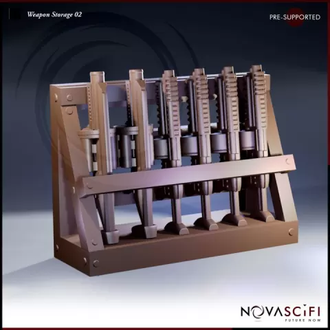 Weapon Storage 02 by NovaSciFi