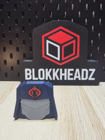 Blokkheadz GI Joe - Commander Cobra