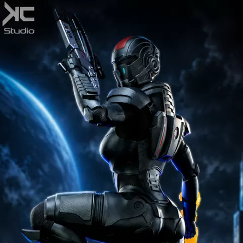 Commander Shepard -Mass Effect fanart