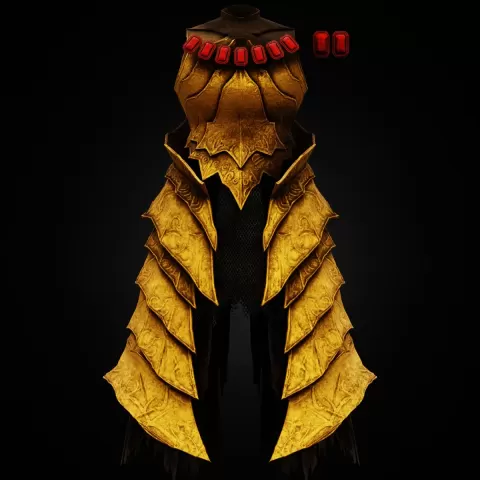 ORNSTEIN DRAGONSLAYER CHESTPLATE BACKPLATE AND TASSETS life size cosplay - Dark Souls Fan Art