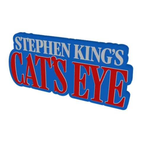 3D MULTICOLOR LOGO/SIGN - Cat's Eye
