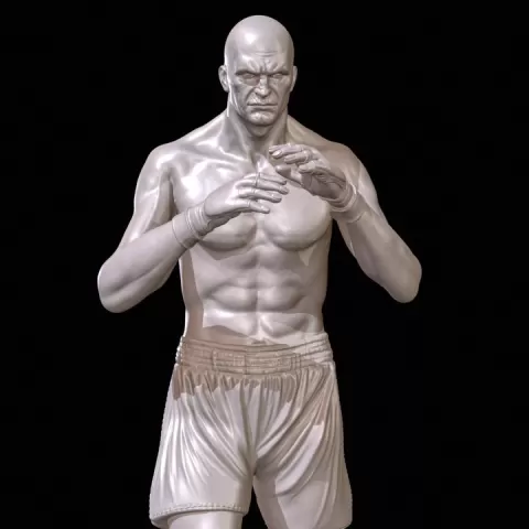 MMA Fighter for 3D Print by Andryuha1981