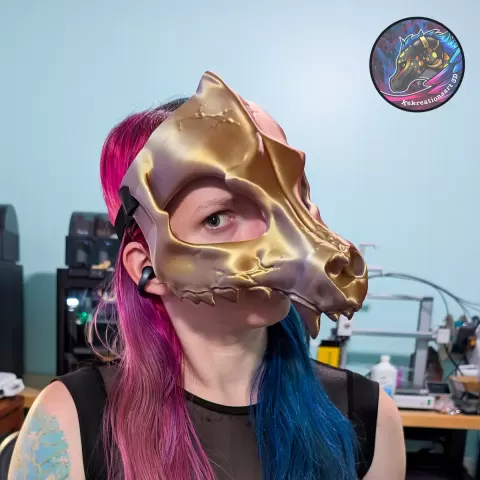 wolf skull mask