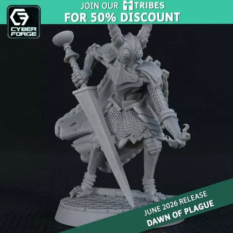 Hollowed Knight - Dawn of Plague - Cyber Forge Miniatures June 2025 by Titan Forge Miniatures