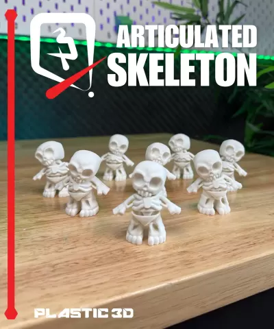 Articulated Skeleton — Tiny Bone Buddy