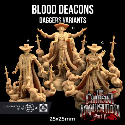 Blood Deacons | PRESUPPORTED | The Crimson Inquisition Pt. 2 by The Dragon Trappers Lodge