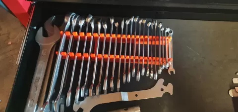wrench holder (wrench organizer)