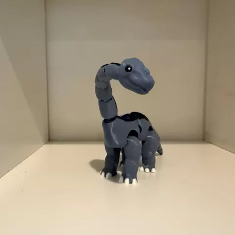 Brontosaurus by CritterCave3D