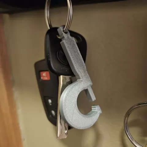 Micrometer Keychain