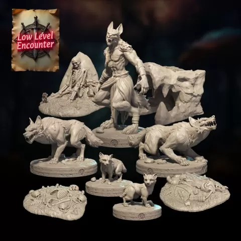 Gleaming Jackals Bundle by Low Level Encounter