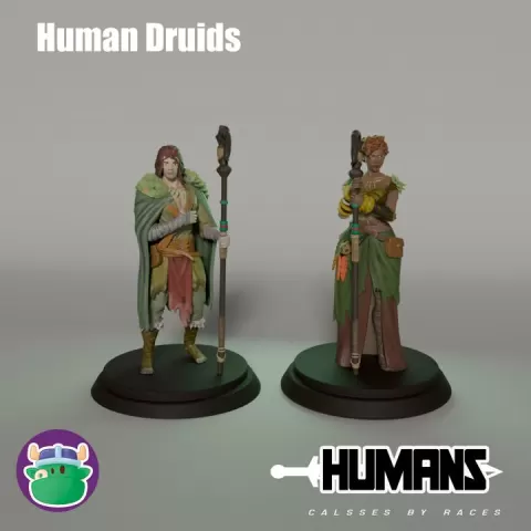 Human Druids by Tenda Orc Studio