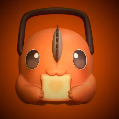 Pochita Chainsaw Man - Cute