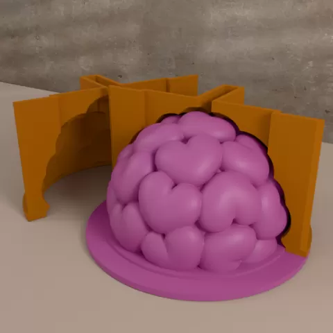 ❤️ Heart Bubble Cake Mold