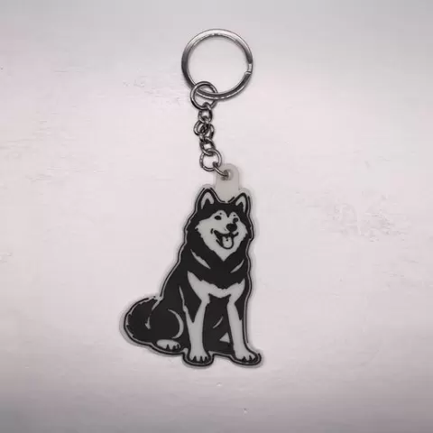 Husky Keychain