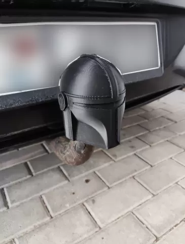 Mandalorian hitch cover / Abdeckung für Anhängerkupplung