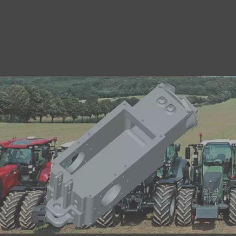 Eje trasero BRUDER CLAAS, FENDT, JOHN DEERE, FERGYSSON, 1/10/16 eje trasero montaje tractor