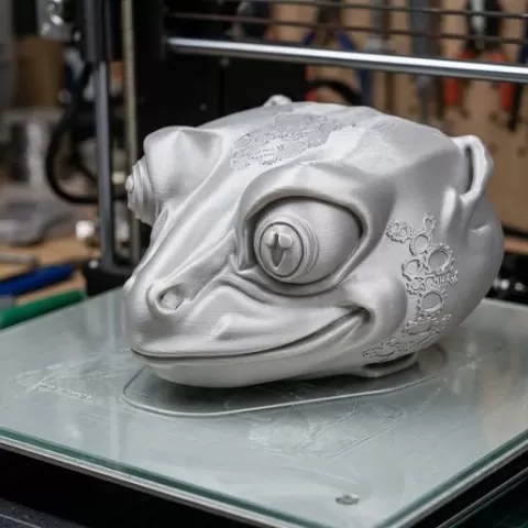 Frog Mask 3D Print Model