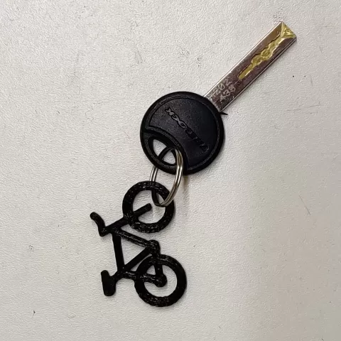 Bike keychain