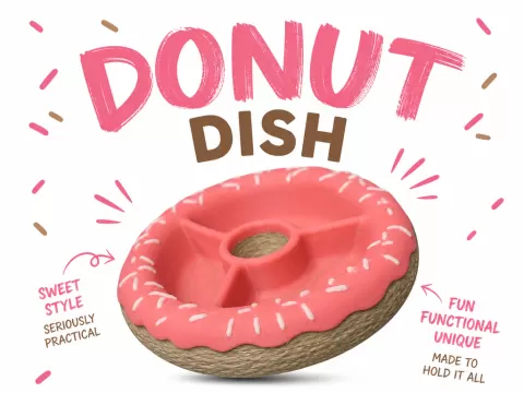 Donut Dish Organizer