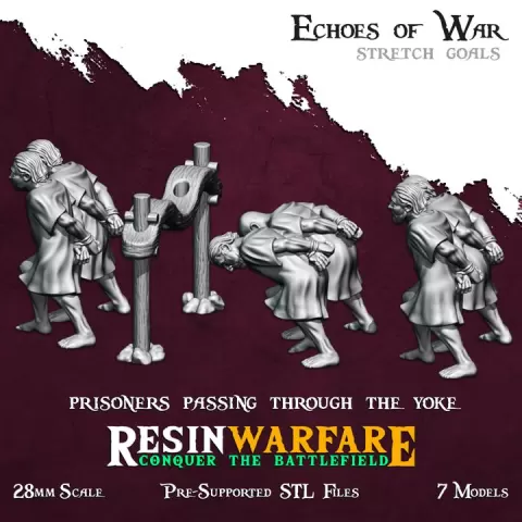 Prisoners passing through the Yoke - Echoes of War: Punic Wars by ResinWarfare