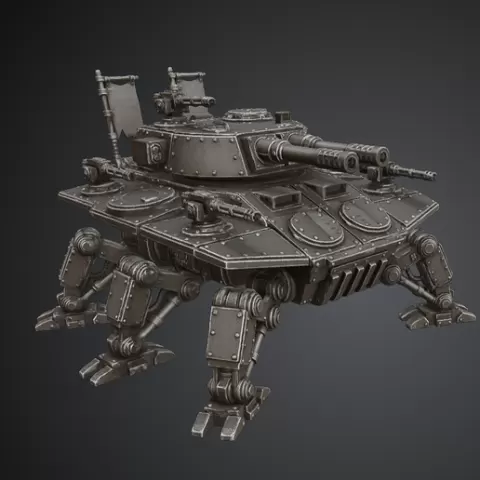 Obsidian-Wall Juggernaut Battle Tank