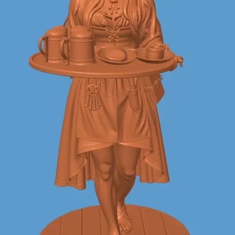 CHICAS DE TABERNA 09 - TAVERN GIRLS 09 - SET DE FIGURAS - MINIATURAS PARA ROL - RPG MINIFIGURE