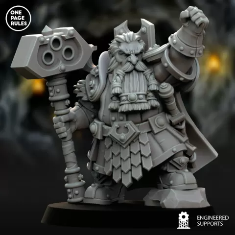 Dwarves Gamharl by One Page Rules