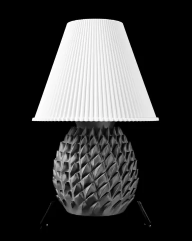 Pine Table Lamp by MODERN MACHINE