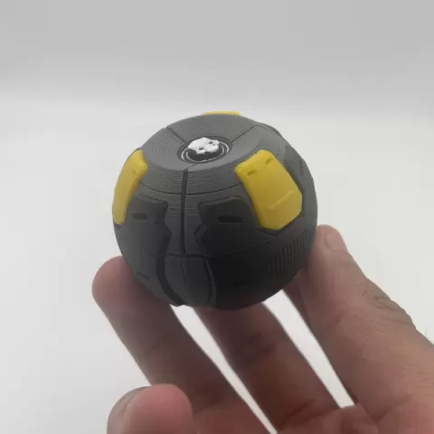 Stratagem Ball Container / 3mf 3d print Military Fun Prop Replica Cosplay Decorative by Joshua Elias