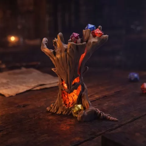 Dice Haunted Stump Tower by Studio Tridimen