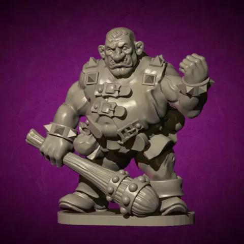 Ogre (Dungeon) by MOMminiatures