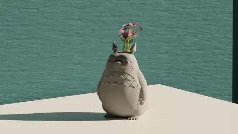 Totoro (Studio Ghibli) - Pot Plant