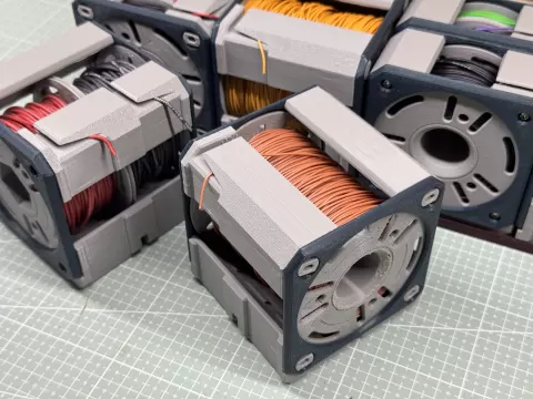 Cable Spool Holder Gridfinity