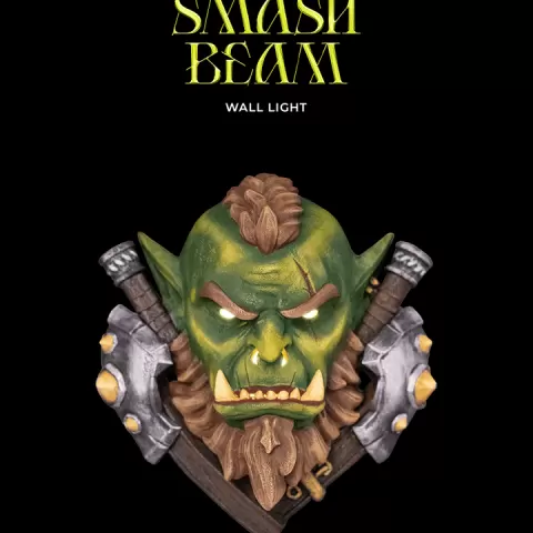 Smash Beam Wall Light by Stlflix