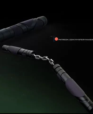 The Batman Baton functional