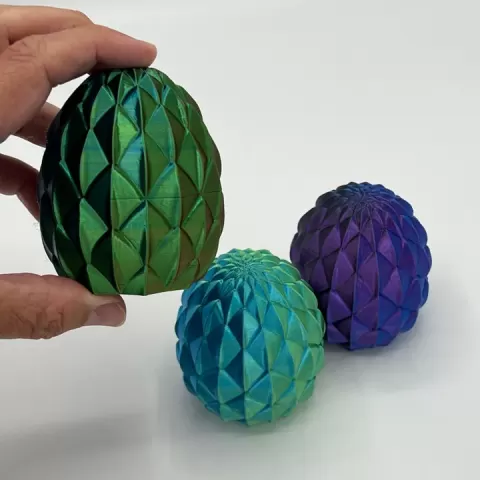 Small Dragon Scale Egg by 3D Creative