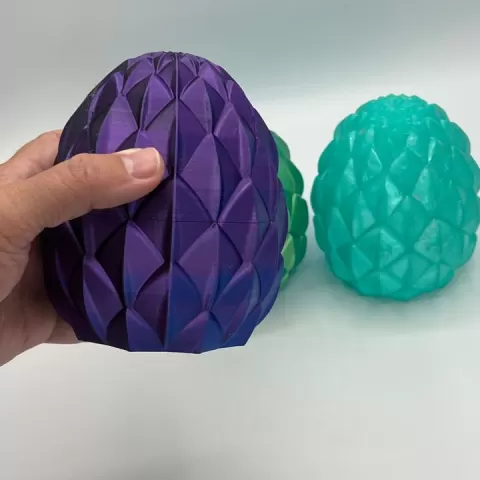 Medium-Large Dragon Scale Egg by 3D Creative
