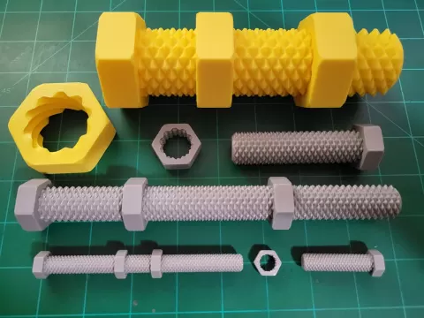Dual Direction Hex Bolt (Remix)