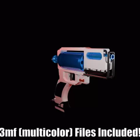 P-11 Stim Pistol / Military Prop Replica Videogame Cosplay Fun Airsoft by Joshua Elias