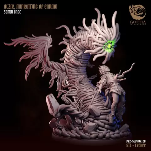 Alzir, Imprinting of Emund | Alzirian Legion by Goetia Miniatures