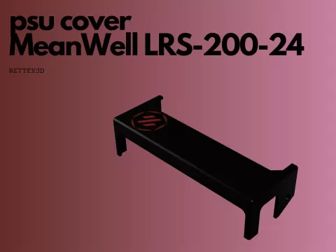 Mean Well LRS-200-24 PSU Cover