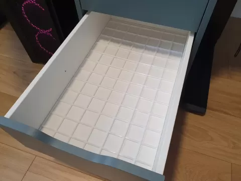 Gridfinity Baseplate for Ikea ALEX (Measurements Fixed)