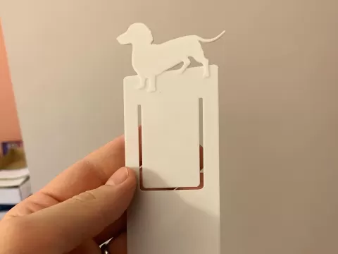 Dachshund Bookmark