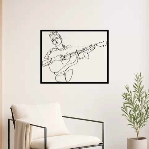 Bob Dylan Bob Dylan Stage Wall Art Framed