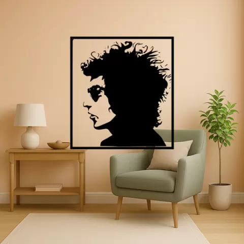 Bob Dylan Bob Dylan Spotlight Wall Art Framed