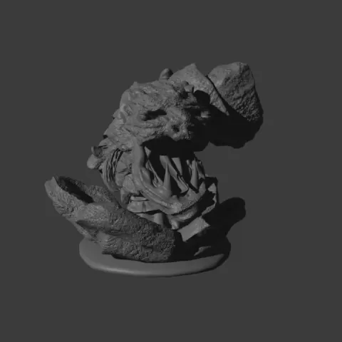 Earth Worm Elemental by Hunter Lowrey