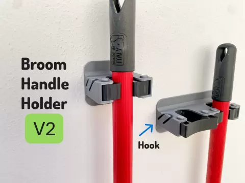 Broom Handle Holder V2