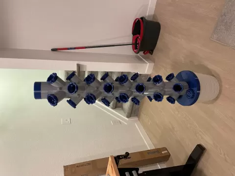 Modular Hydroponics Tower w/ Grow Lights